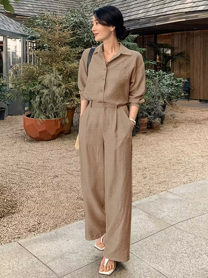 Velluto™ | Set 2x1 – Elegancia Natural con Corte Relajado y Tejido Premium