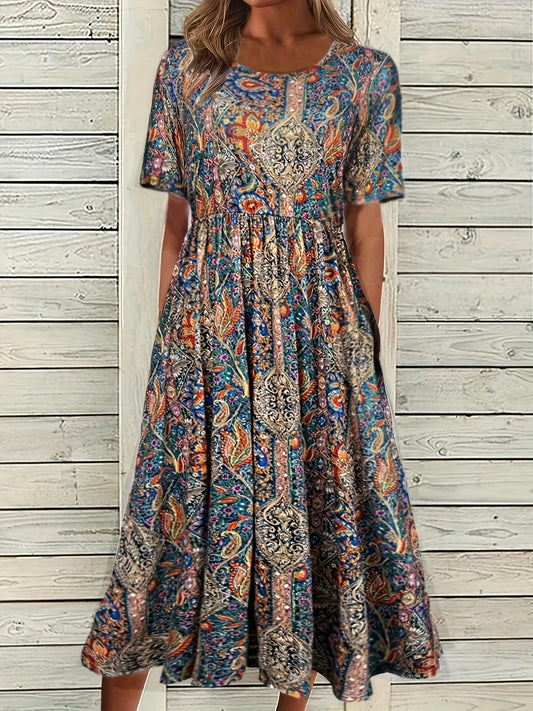 Éclat Paris™ | Vestido Provence – Caída Ligera y Sofisticación Natural