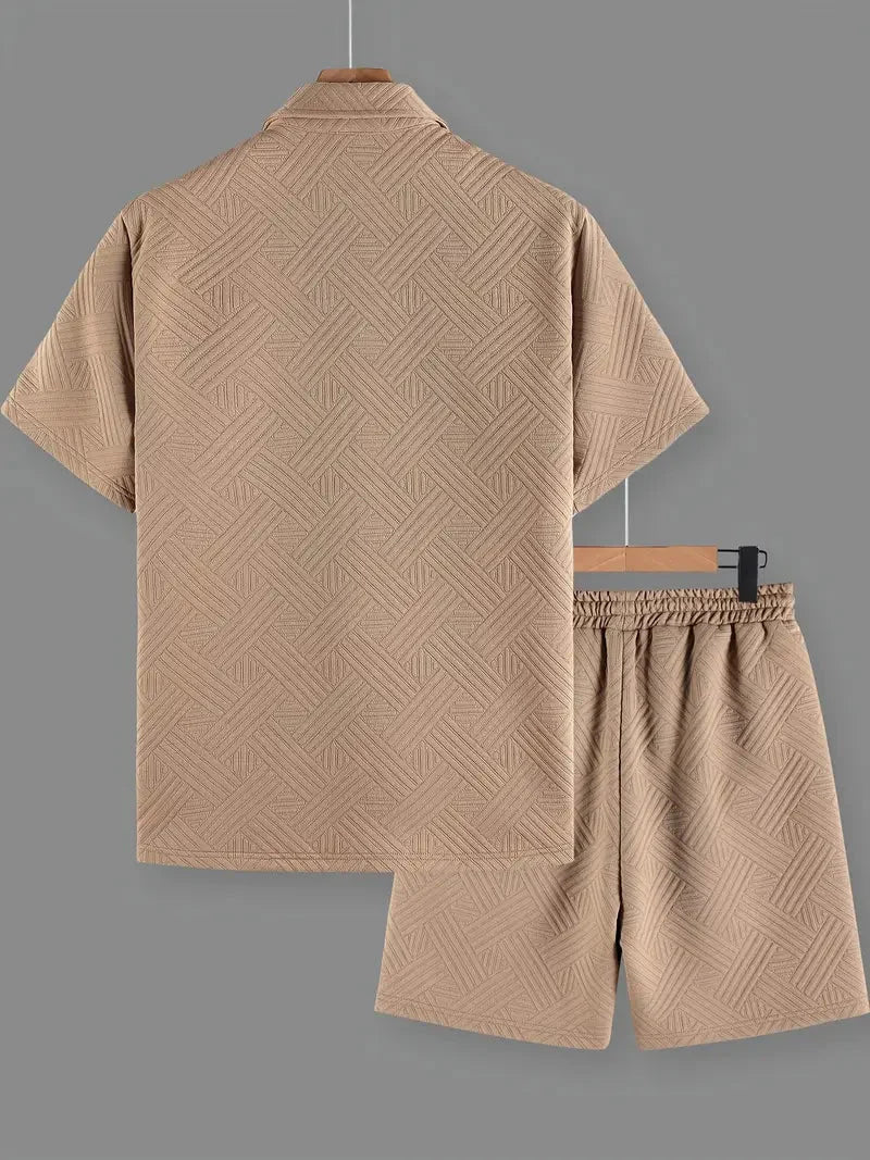 [BUY 1 GET 1 FREE] Lisbon Premium Shirt & Shorts Set - Kolazi