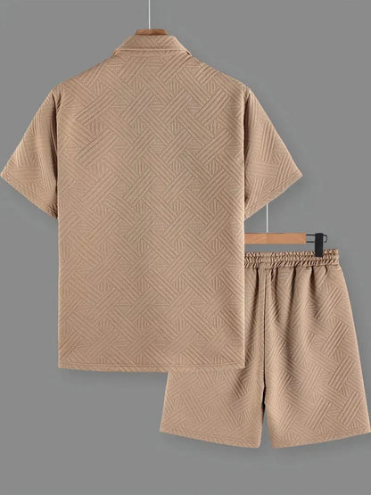 [BUY 1 GET 1 FREE] Lisbon Premium Shirt & Shorts Set - Kolazi