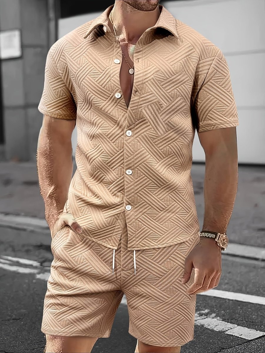 [BUY 1 GET 1 FREE] Lisbon Premium Shirt & Shorts Set - Kolazi