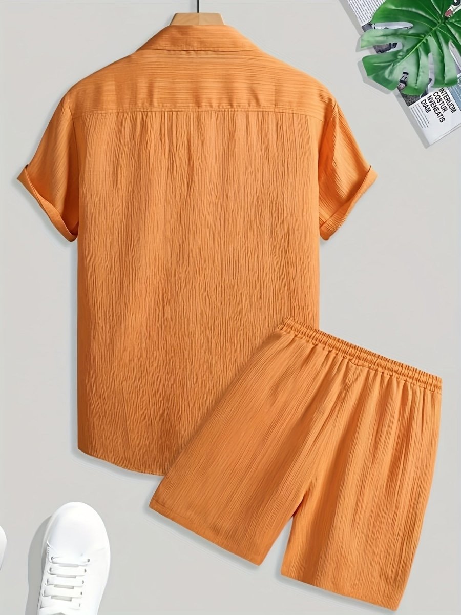 [BUY 1 GET 1 FREE] Vienna Premium Shirt & Shorts Set - Kolazi