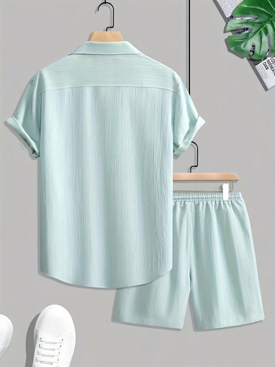 [BUY 1 GET 1 FREE] Vienna Premium Shirt & Shorts Set - Kolazi