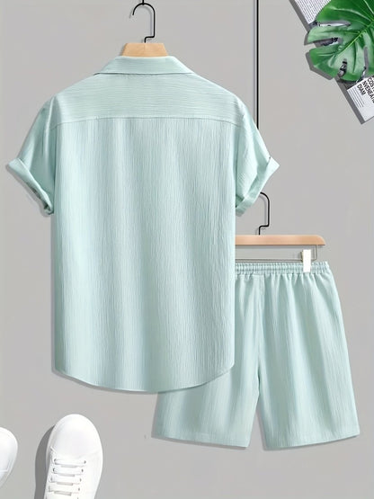 [BUY 1 GET 1 FREE] Vienna Premium Shirt & Shorts Set - Kolazi