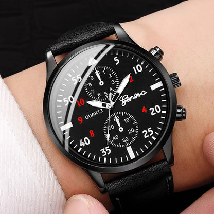 [BUY 1 GET 3 FREE] Geneva Chronos Men's Watch Kit + 3 Bracelets - Kolazi