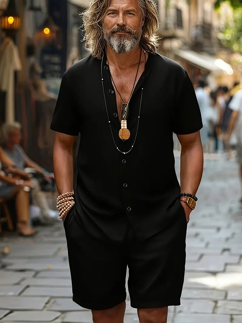 [COMPRA 1 Y LLEVATE 2] - La Costa™ | Conjunto Doble – Elegancia con Corte Relajado y Tejido Premium